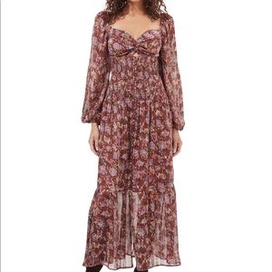 Arlette Printed Maxi Dress